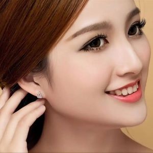 Small Crown Earrings